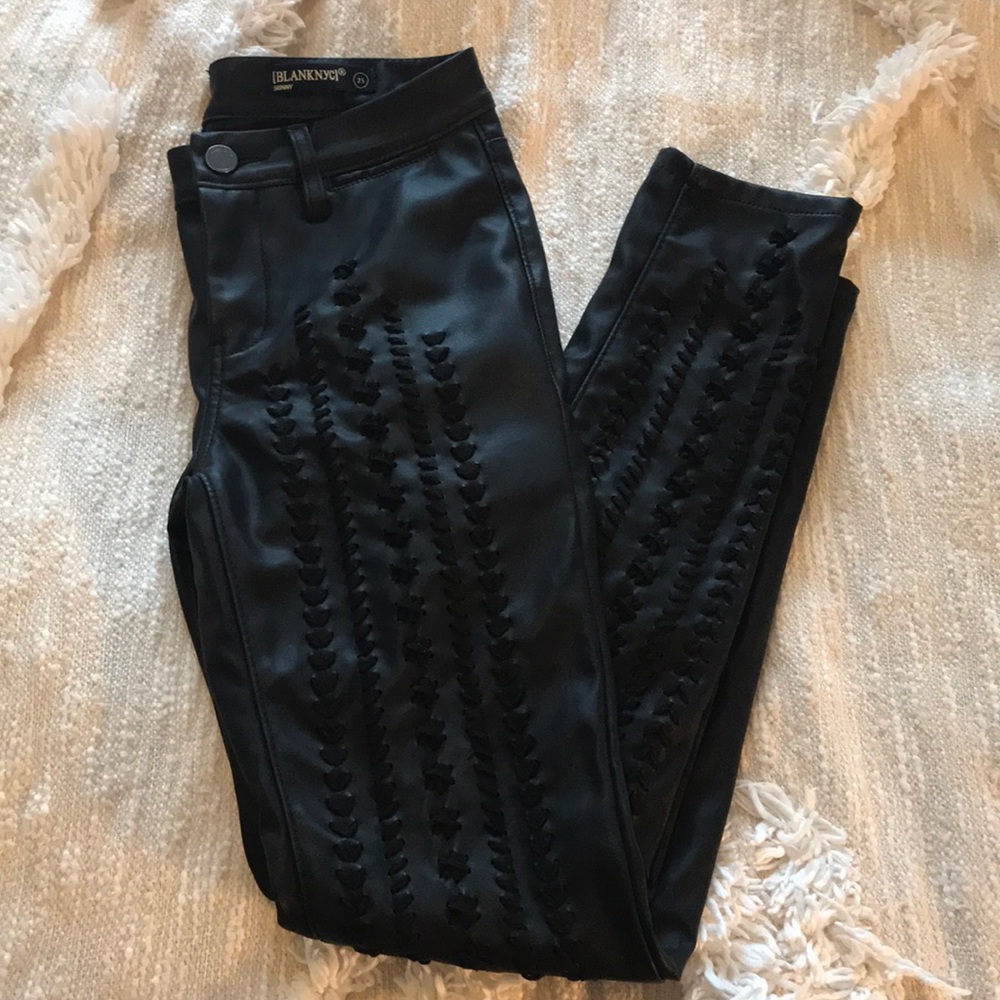 Blank NYC faux leather pant